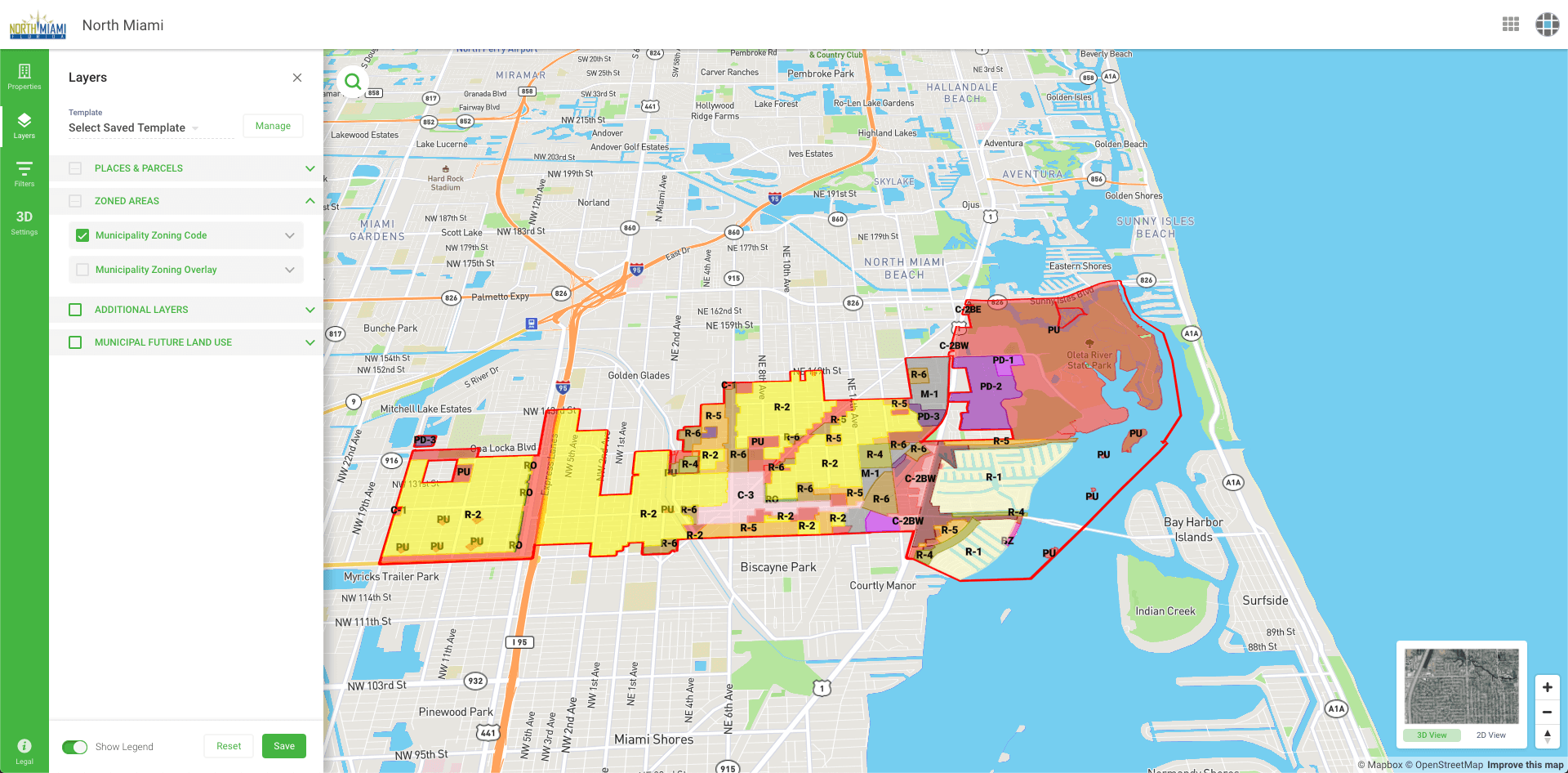 Miami Beach Zoning Map City Of North Miami Fl Zoning Code Ordinance | Codehub By Gridics